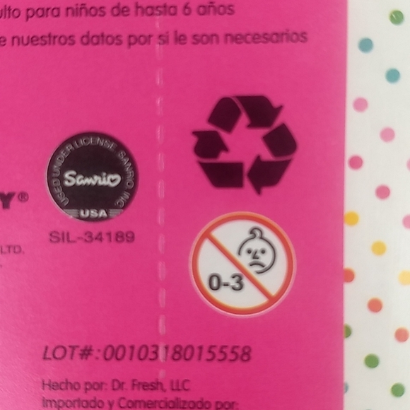 SANRIO Hello Kitty Set of 3 Child's Soft Toothbrushes by Firefly, Factor… - Picture 9 of 14